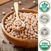 Be Still Farms Organic Chickpeas Garbanzo Beans Dry 4.8 lb - Dried Chick Peas - Great Protein for Tofu, Tahini - Similar to Soy Beans | USDA Certified | Vegan | Non-GMO | Gluten Free view 3
