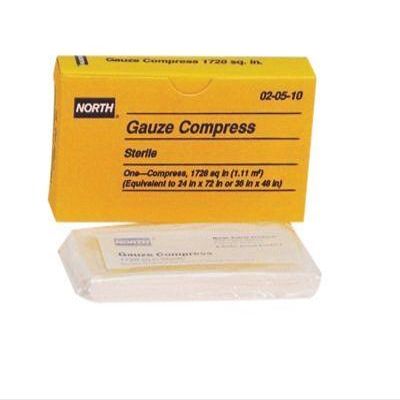 North 020510 by Honeywell 24" X 72" Latex-Free Sterile Compress Bandage (1 Per Box) (1/BX)