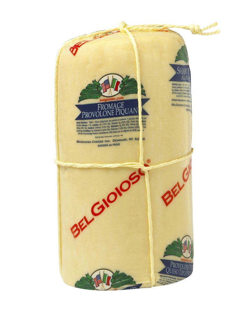 BELGIOIOSO Cheese Half Wheel Provolone Aged, 11 Pound