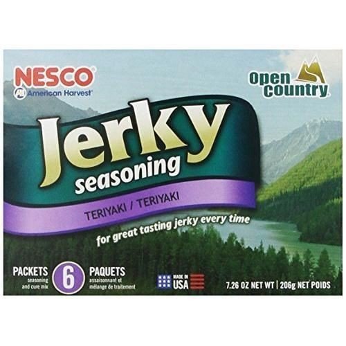Nceonshop(TM) Nesco BJT-6 Jerky Spice Works, Teriyaki Flavor, 6 pack New