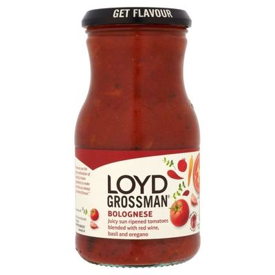Loyd Grossman Bolognese Sauce (425g) - Pack of 6