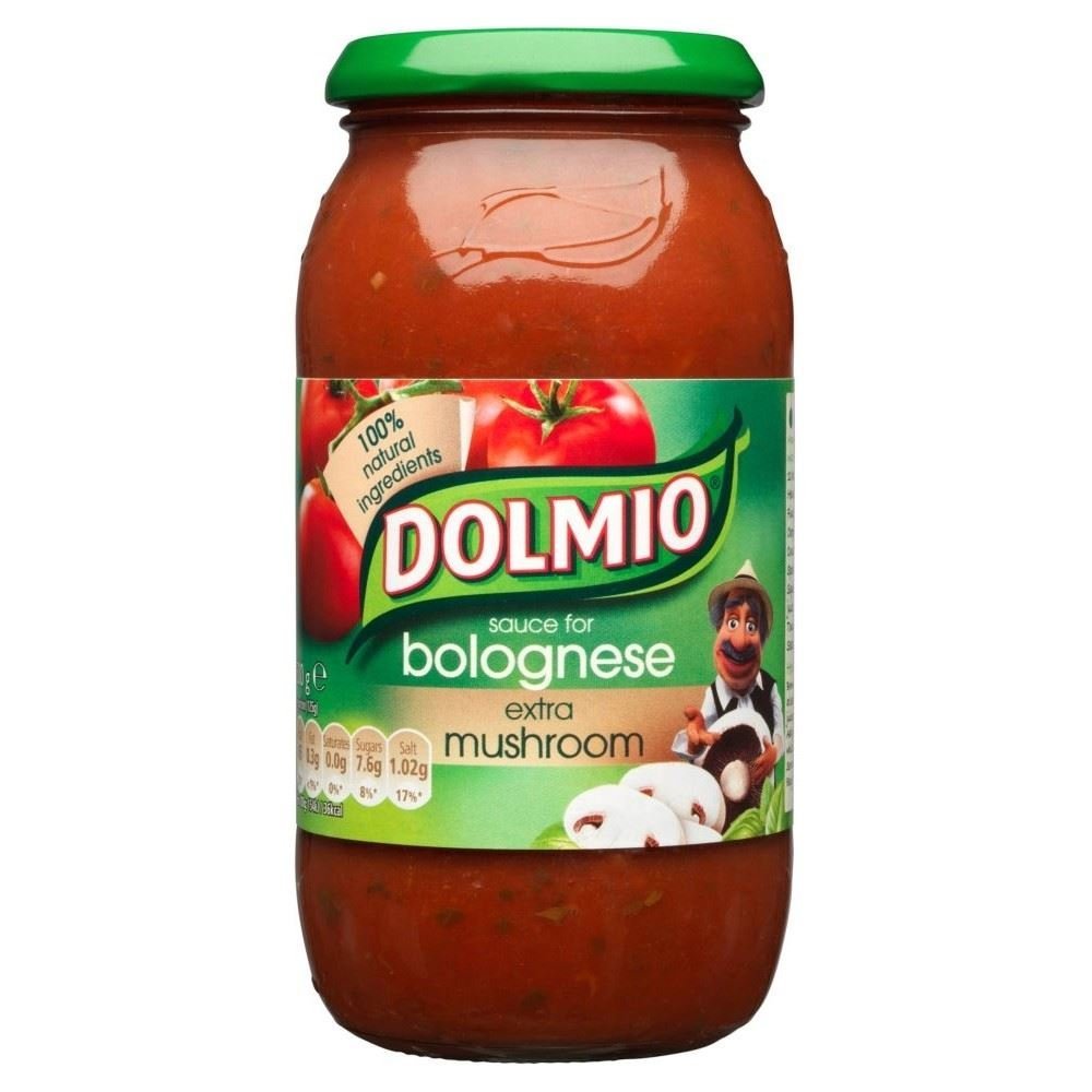 Dolmio Bolognese Sauce - Extra Mushroom (500g) - Pack of 6