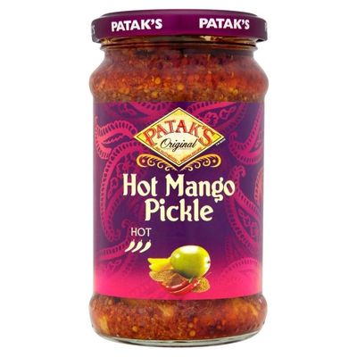 Patak's Hot Mango Pickle (283g) - Pack of 6