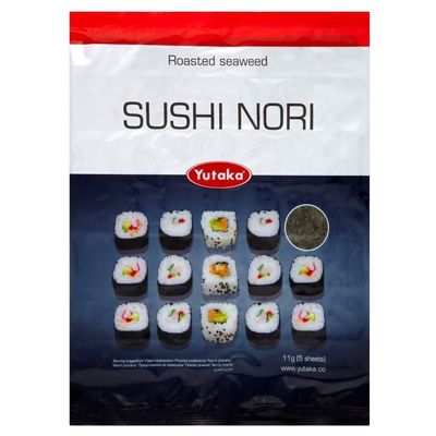 Yutaka Sushi Nori (11g) - Pack of 6