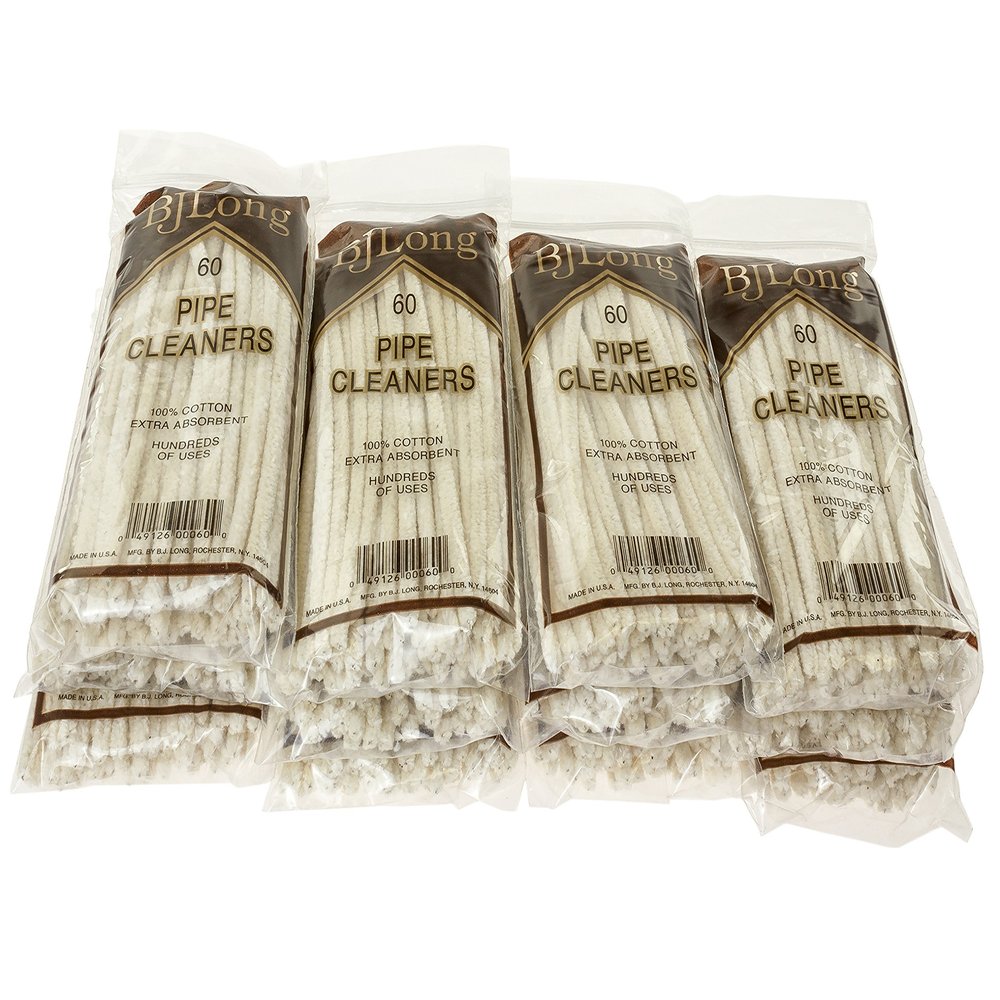 BJ Long Pipe Cleaners 60 Count - 12 Pack TP-1426