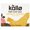 Kallo Organic Very Low Salt Chicken Stock Cubes (6x8g) - Pack of 6 view 1