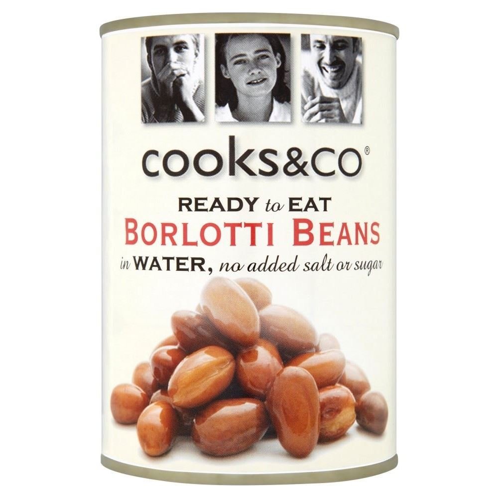 Cooks & Co Borlotti Beans (400g) - Pack of 6