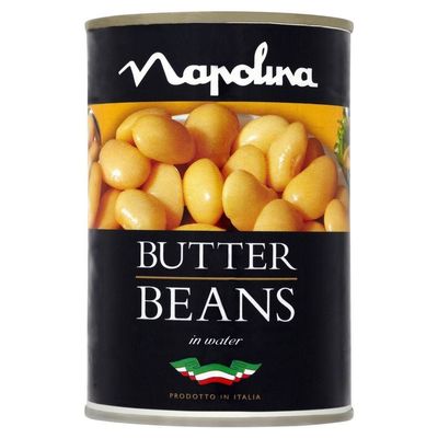 Napolina Butter Beans in Salted Water (400g) - Pack of 6