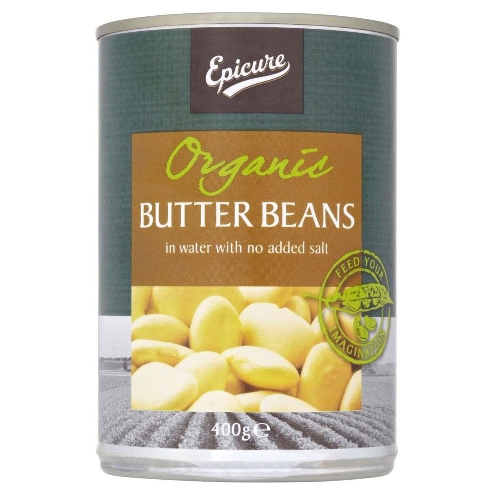 Biona Organic Butter Beans in Water (400g) - Pack of 6