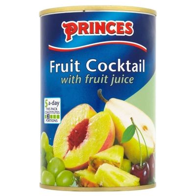 Princes Fruit Cocktail in Juice (415g) - Pack of 6