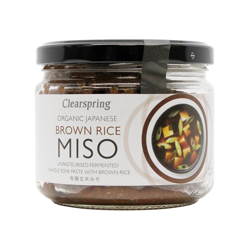 Clearspring Japanese Organic Brown Rice Miso (300g) - Pack of 6