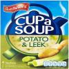 Batchelors Cup a Soup Creamy Leek & Potato (4 per pack - 107g) - Pack of 6 view 1