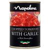 Napolina Chopped Tomatoes with Garlic in Tomato Juice (400g) - Pack of 6 view 1