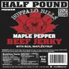 Buffalo Bills 8oz Premium Maple Pepper Beef Jerky Pieces (one half pound bag in random size pieces) view 3