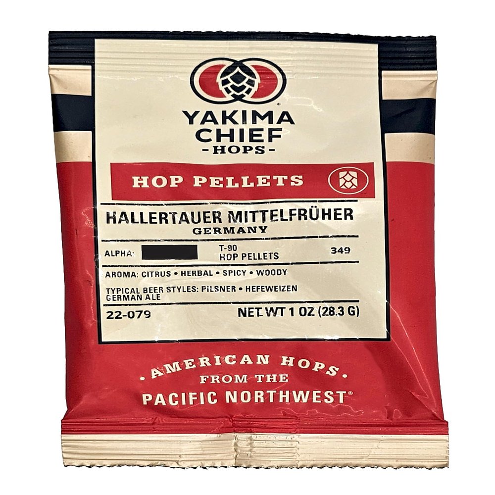 HopUnion - 2050A Imported Hop Pellets for Home Brew Beer Making (German, Hallertau) 1oz