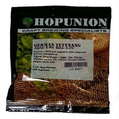 Hopunion Imported Hop Pellets for Home Brew Beer Making (German - Tettnang)