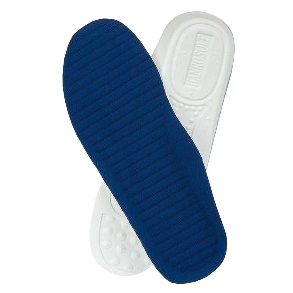 Grafters Unisex Anti-Shock Insoles (6 Pairs) (11 US) (White/Blue)