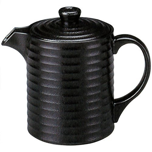 Fukui Craft 3-588-9 Large (25.4 fl oz (750 cc), Resin Japanese Yasuragi Soup, Black Yuzu Tenmei, TA