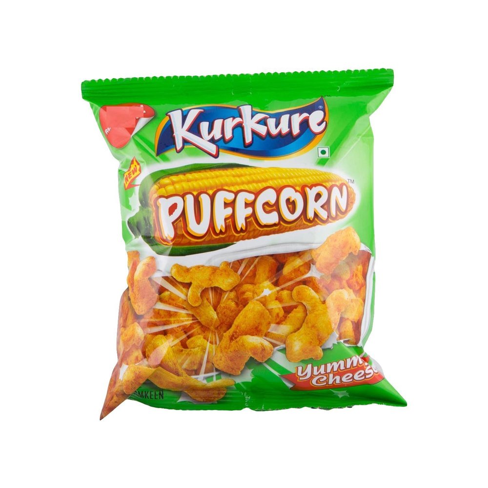 Kurkure Puffcorn - Yummy Cheese, 32 gram Pouch, India