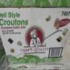 Chef's Quality Ultimate Italian Bread Croutons, Garlic, 10 Pound view 2