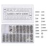 Stainless Steel Glasses Screws Repair Kit, Small Tiny Screws Nut Washer Assortment for Spectacles Watch (1000 Pcs) view 1