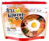 Woori's Ready to Eat Bibimbap Korean Mixed Rice Bowl100g (3.53oz) 335 Kcal - (KIMCHI, 2 PACK) view 1