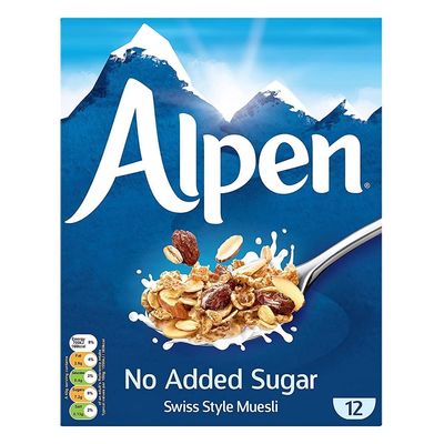 Alpen Muesli Cereal, No Sugar Added, 14 Ounce (Pack of 2)