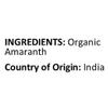 Anna and Sarah Organic Amaranth Grains in Resealable Bag, 1.5 Lbs view 3