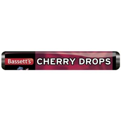 Bassett's Cherry Drop Roll 49g (Case of 40) by Bassett's