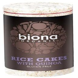Biona Organic Rice Cakes With Quinoa - 100g