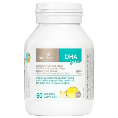 Bio Island DHA Kids 60 Capsules