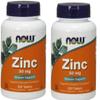 NOW Foods Zinc Gluconate 50 mg Tabs - 50 mg - 250 ct - 2 pk view 1
