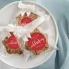 Andaz Press Circle Gift Label Stickers, Thank You for Celebrating with Us, Red, 40-Pack, Round Thanks Label for Baby Bridal Wedding Shower, Graduation, Label Party Favors Red Thank You Stickers view 3