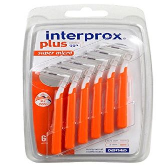 3x Interprox plus Interdentalbrsten orange super micro 6er Pack (3x 6er Pack)