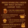 Briess Sparkling Amber Dry Malt Extract 1 lb view 3