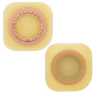 Skin Barrier Pouchkins, SoftFlex Trim To Fit 1-3/4" Floating Flange Green Code 1-1/4" Stoma (#3761, Sold Per Box)