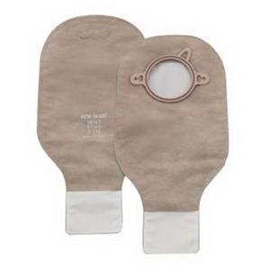 New Image Drainable 12"L 2pc System Colostomy Pouch 2.25" Flange 18143, 10 Ct
