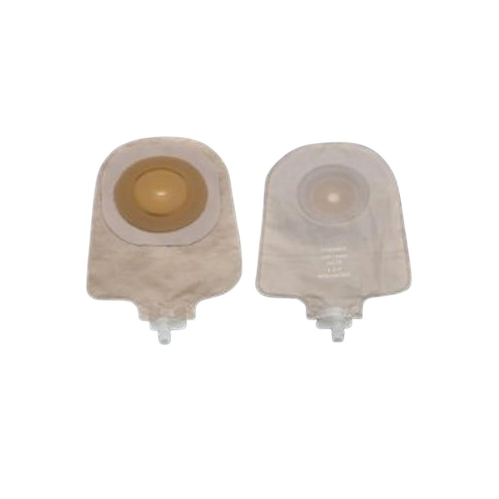 Hollister 8478 Premier 1-Piece 9 Urostomy Pouch & Convex Flextend Barrier, Cut-to-Fit 1-1/2 Opening, Transparent, Pack of 5