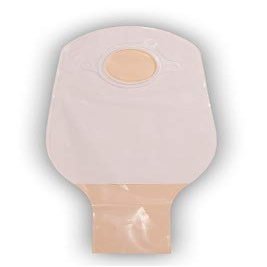 SURFIT 12" Opaque OSTOMY Drain Pouch 2 PC 12" Opaque 1 1/2" Flange