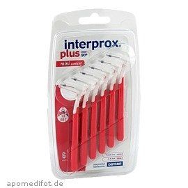 6X Interprox Plus Interdentalbrsten Rot Mini conical 6er Pack (6X 6er Pack)