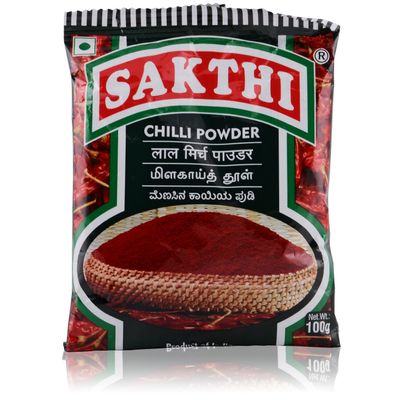 2 X Sakthi Masala Chilli Powder - 100g Pouch