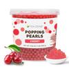 Tea Zone [7 Pounds] Cherry Popping Pearls for Boba Tea Beverages, Sweets, Ice Cream Topping | B2059 view 1
