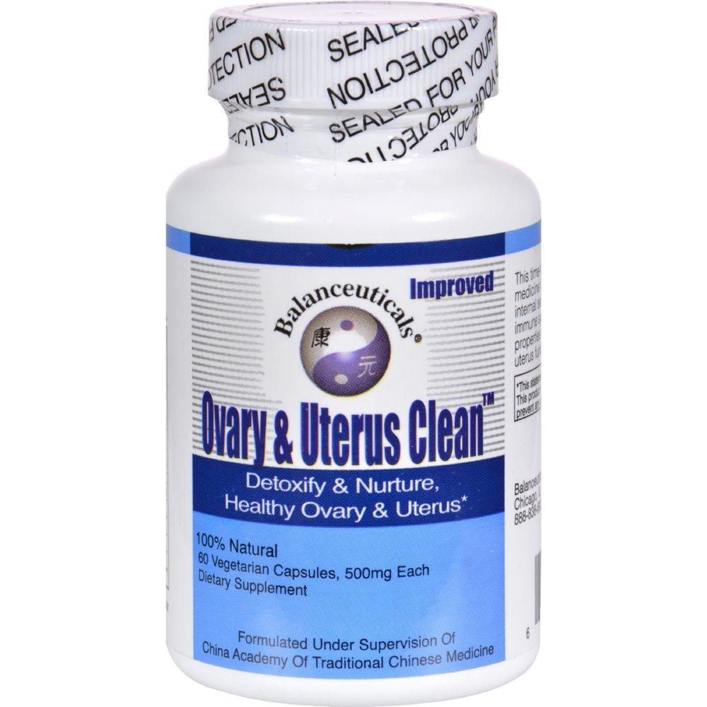 Birsppy Balanceuticals Ovary and Uterus Clean - 500 mg - 60 Capsules