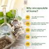 Capsuline, Size 0 Separated Capsules - 50,000 Count Clear Vegetarian Empty Capsules Separated in Bags - Empty Capsules - Separated Empty 0 Capsules - Separated Pill Capsules Empty for DIY view 4