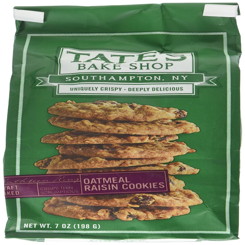 Tate's Bake Shop Oatmeal Raisin (Pack of 3)