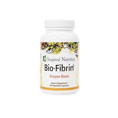 Bio-Fibrin Multi-Enzyme Formula  Supports Healthy Fibrin Breakdown, Promotes Scar Tissue Reduction & Immune Resilience  Serrapeptase, Nattokinase & Proteolytic Enzymes  150 Caps- Formulated in USA
