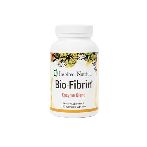 Bio-Fibrin Multi-Enzyme Formula  Supports Healthy Fibrin Breakdown, Promotes Scar Tissue Reduction & Immune Resilience  Serrapeptase, Nattokinase & Proteolytic Enzymes  150 Caps- Formulated in USA