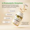 Bio-Fibrin Multi-Enzyme Formula  Supports Healthy Fibrin Breakdown, Promotes Scar Tissue Reduction & Immune Resilience  Serrapeptase, Nattokinase & Proteolytic Enzymes  150 Caps- Formulated in USA view 3