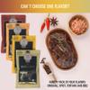 Aufschnitt Grass Fed Beef Jerky - Low Sodium, Certified Kosher - Made in USA - Keto Friendly - 24 Pack, Variety Pack view 2