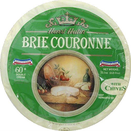 BRIE COURONNE Cheese Brie with Herb, 2.20 Pound (Pack of 2)